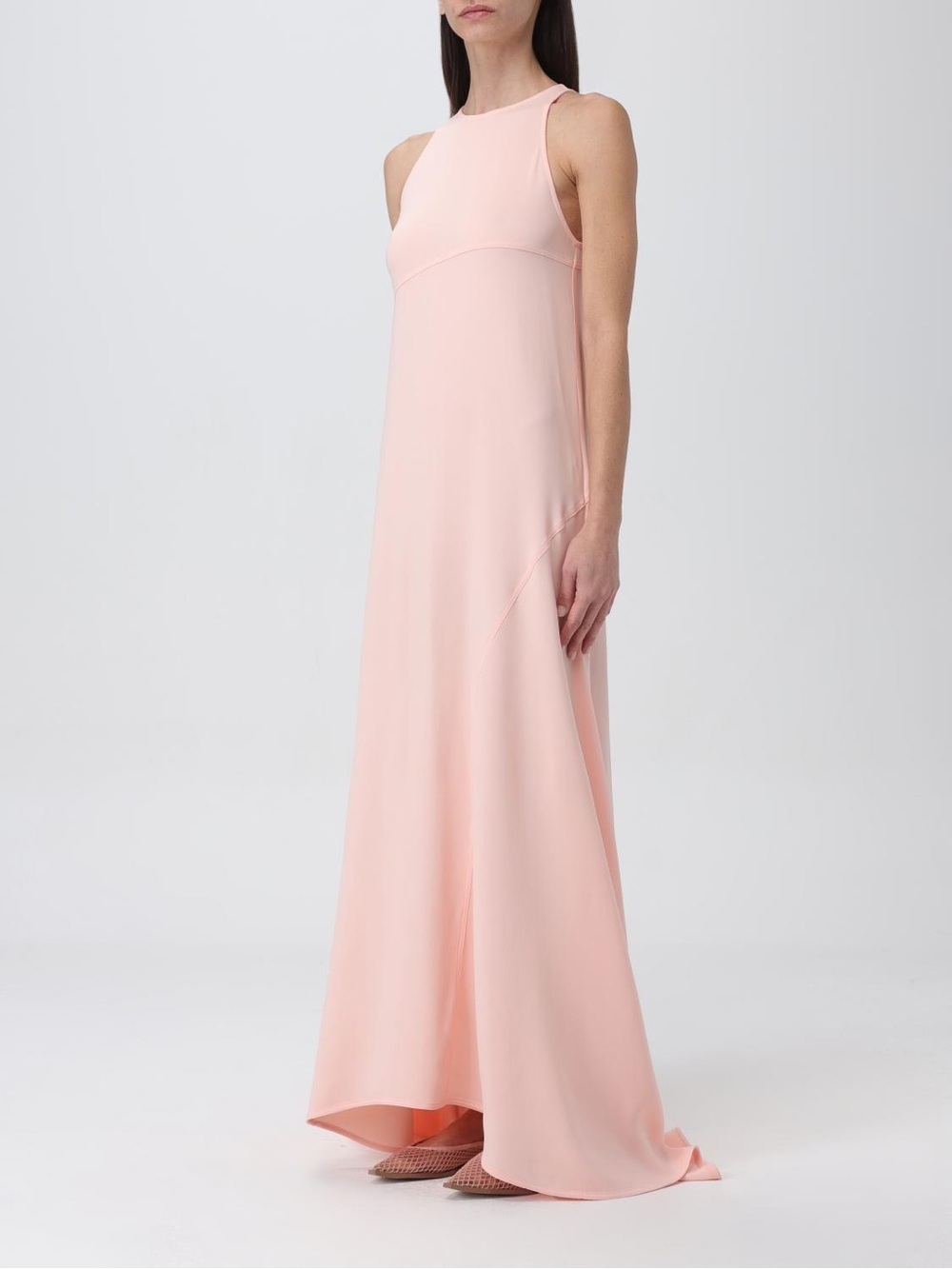 Jil Sander Silk-Blend Bias-Cut Gown Size 36 (US6) $2750 - Picture 5 of 13